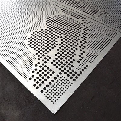 חומר גיליון מחורר